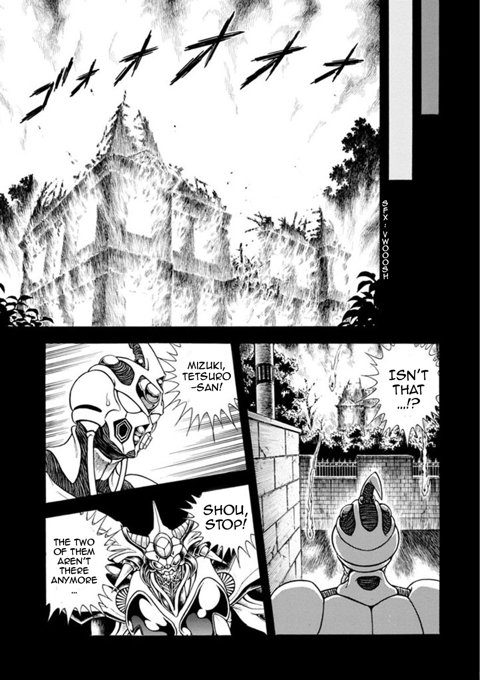 Guyver Chapter 185 page 12 - Chapter 185 v3 : Cemetery