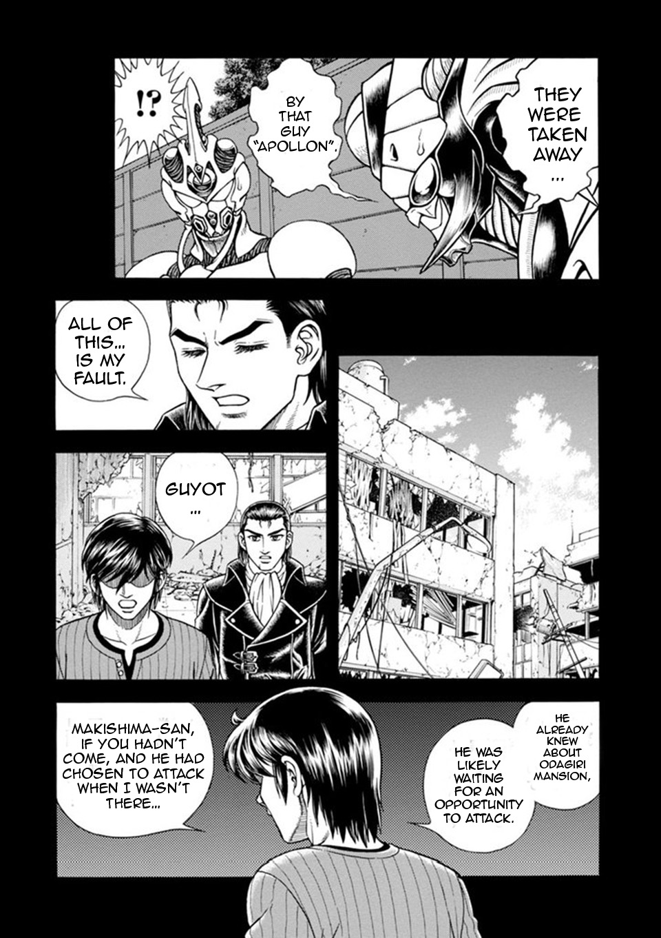 Guyver Chapter 185 page 13 - Chapter 185 v3 : Cemetery