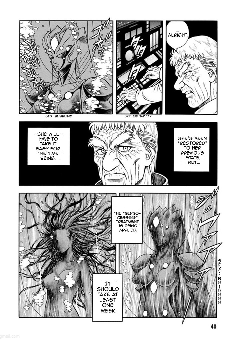 Guyver Chapter 185 page 5 - Chapter 185 v3 : Cemetery