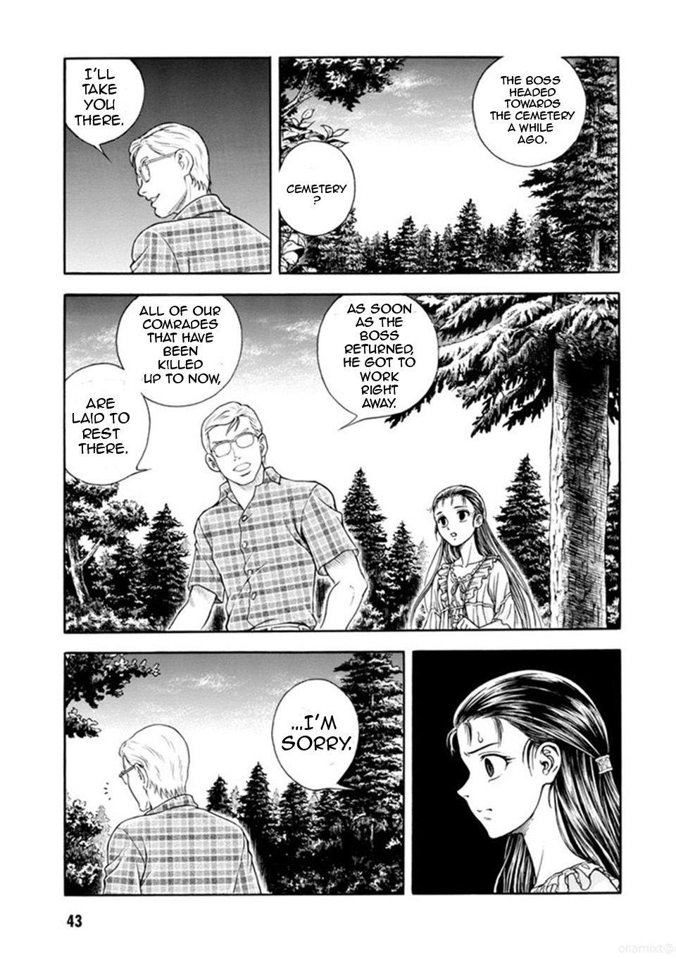 Guyver Chapter 185 page 8 - Chapter 185 v3 : Cemetery