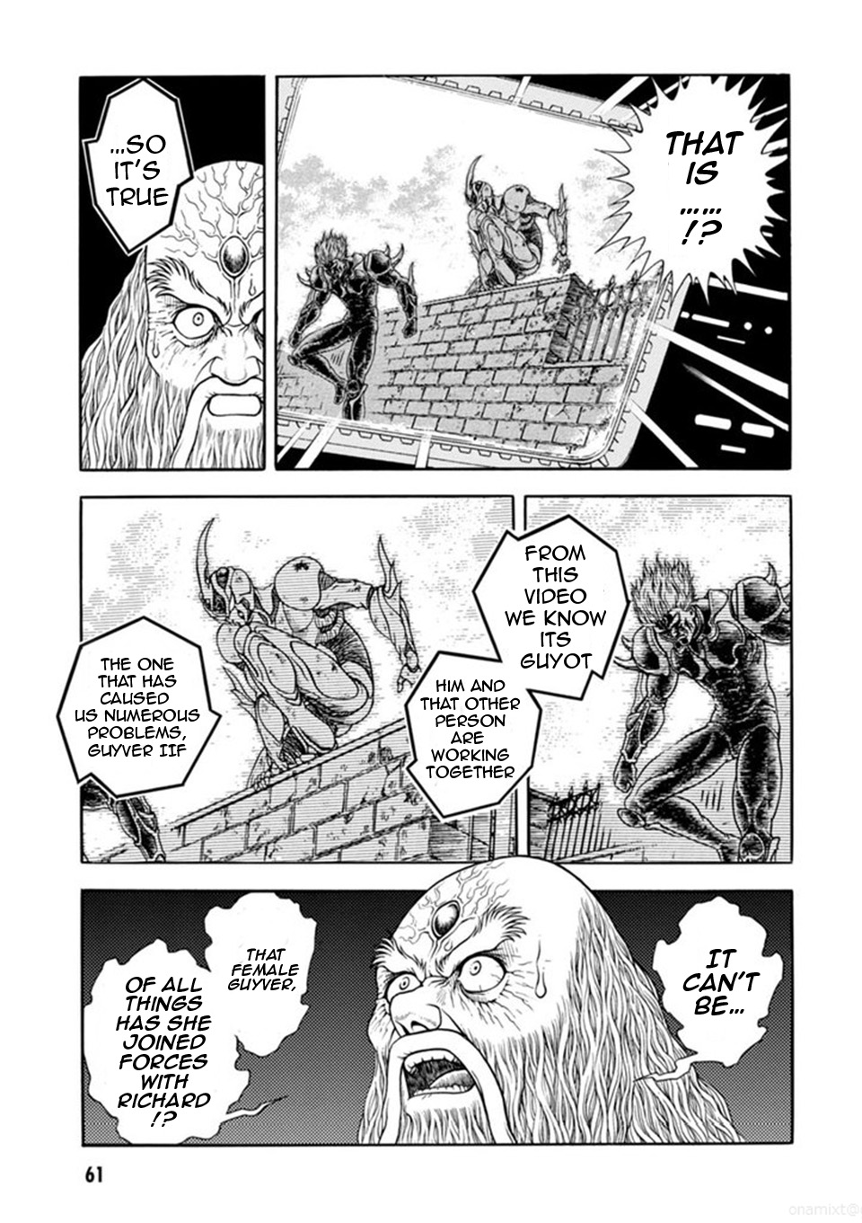 Guyver Chapter 186 page 11 - Chapter 186 v3 : Infiltrating Cloud Gate