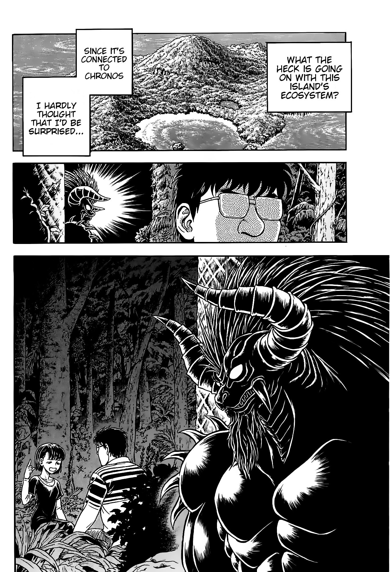 Guyver Chapter 187 page 15 - Chapter 187 : On the Mysterious Island