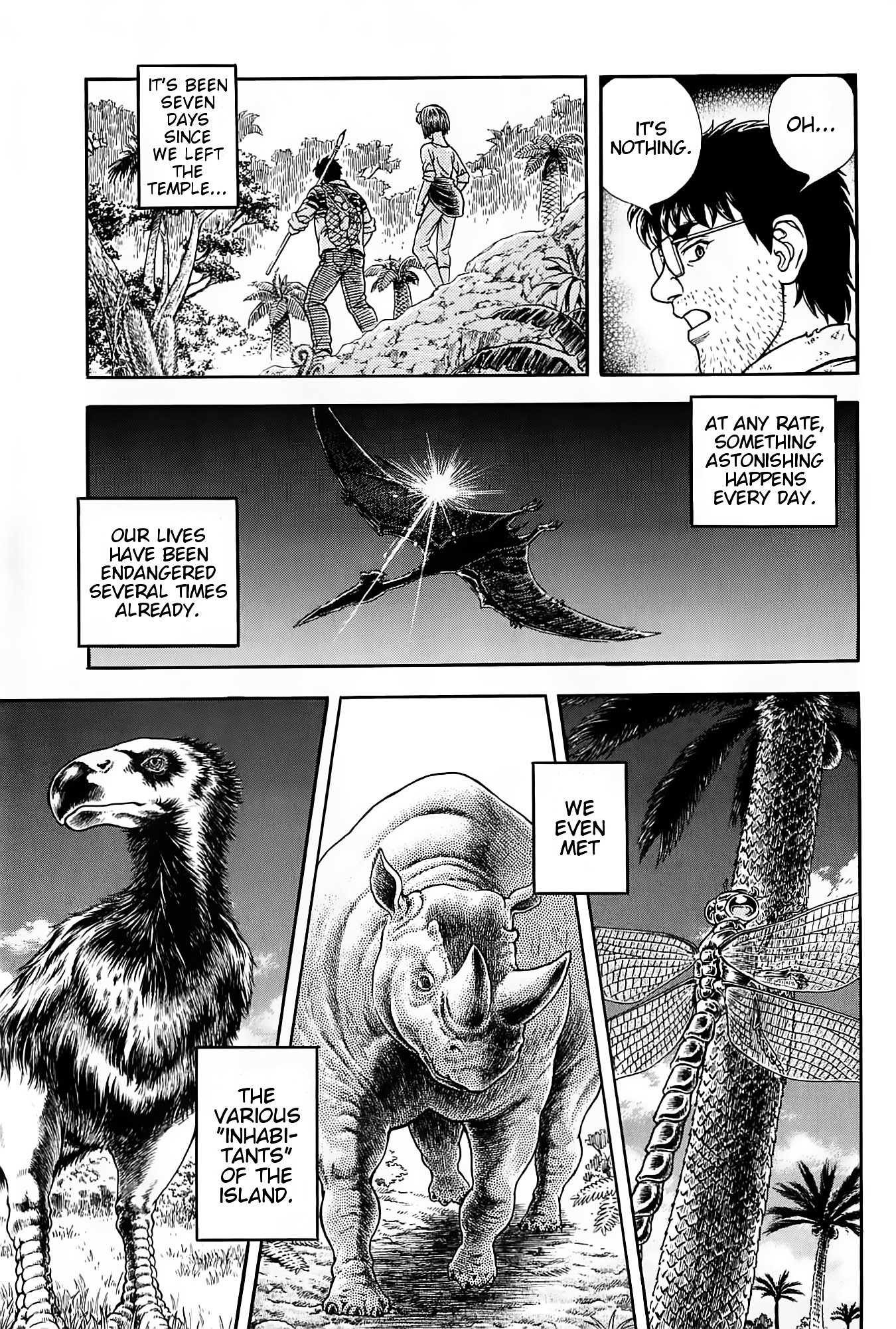 Guyver Chapter 187 page 20 - Chapter 187 : On the Mysterious Island