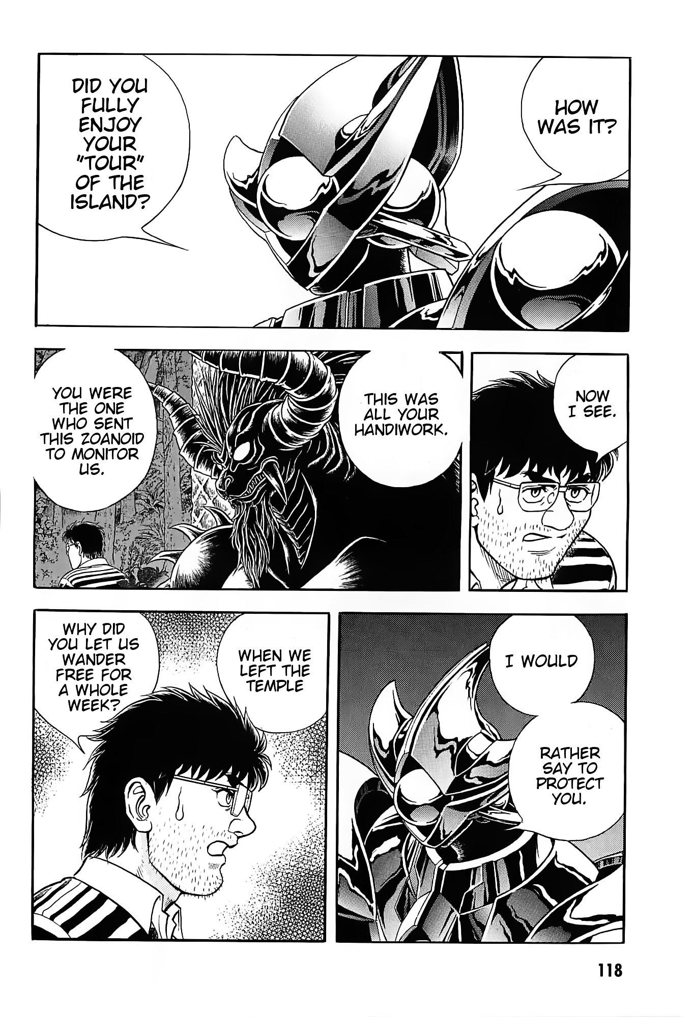 Guyver Chapter 187 page 34 - Chapter 187 : On the Mysterious Island