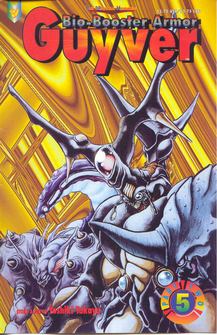 Guyver Chapter 19 page 1 - Chapter 19 : Transformed!