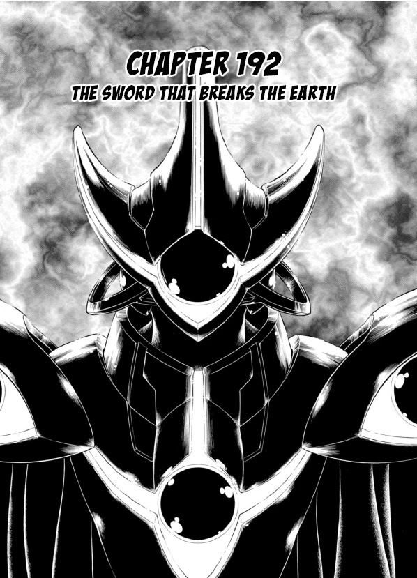 Guyver Chapter 192 page 1 - Chapter 192: The Sword that Breaks the Earth