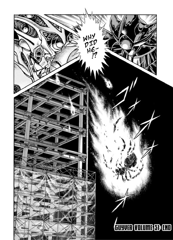 Guyver Chapter 194 page 33 - Chapter 194: The End of the Runaway