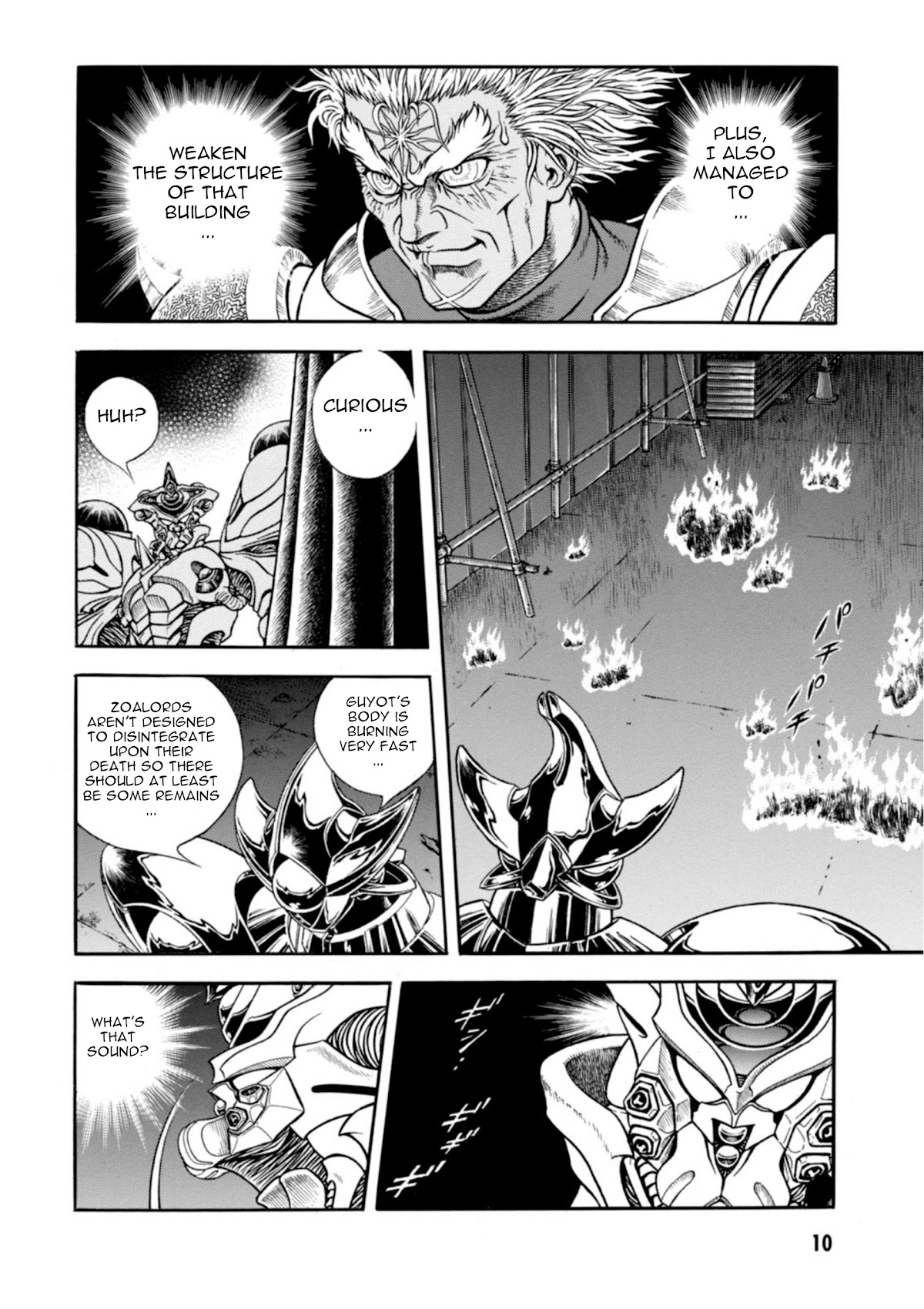 Guyver Chapter 195 page 11 - Chapter 195: Beyond the Night
