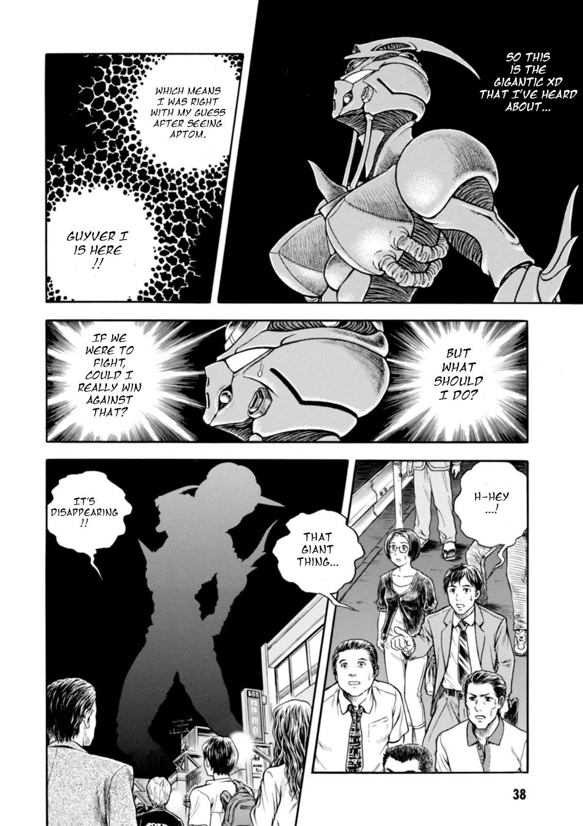 Guyver Chapter 195 page 37 - Chapter 195: Beyond the Night