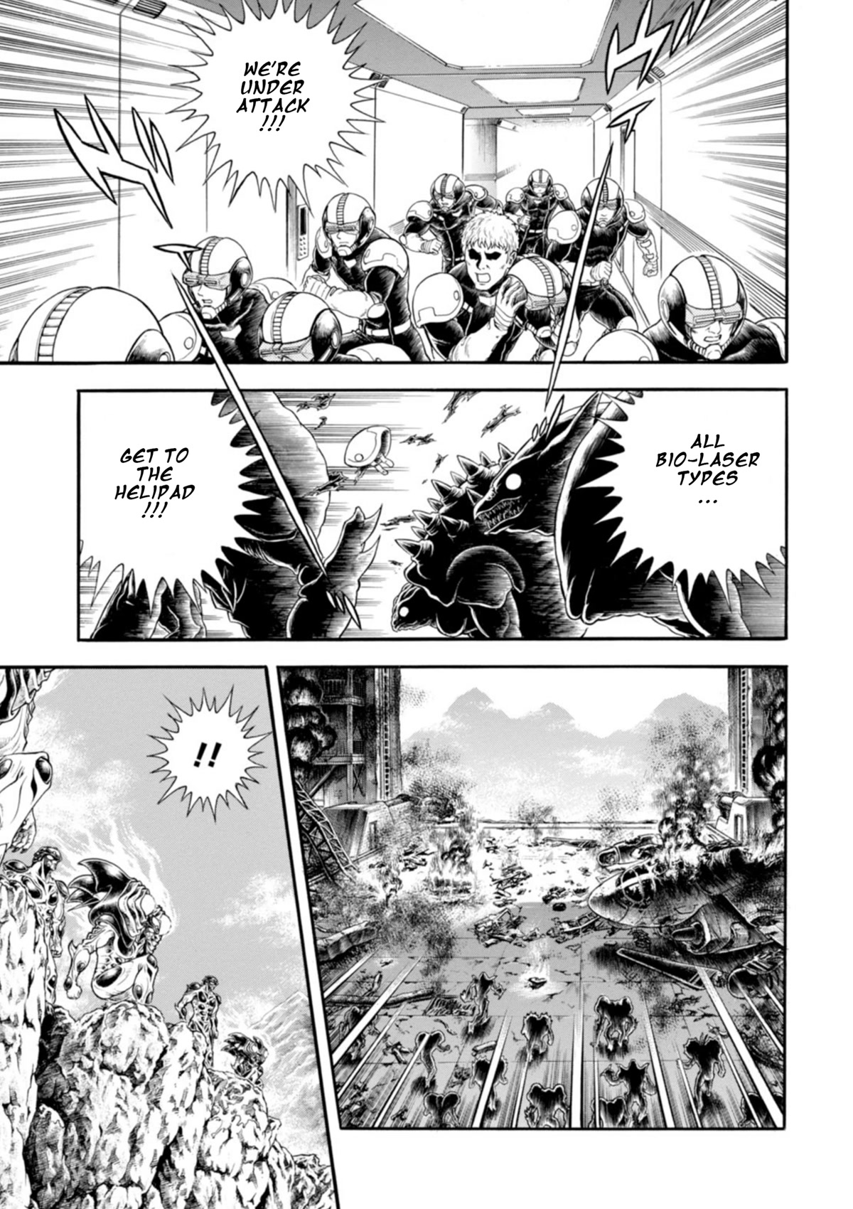 Guyver Chapter 197 page 20 - Chapter 197: Fall of the Karakorum Base