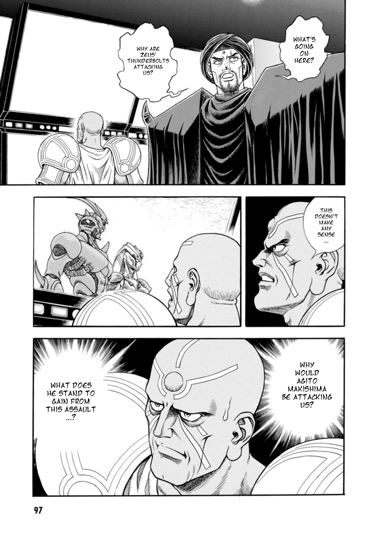 Guyver Chapter 197 page 23 - Chapter 197: Fall of the Karakorum Base