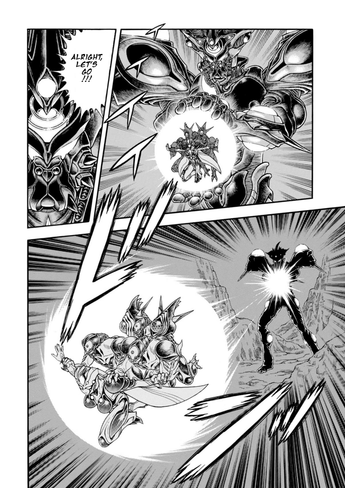 Guyver Chapter 199 page 13 - Chapter 199: Tornado Manipulator