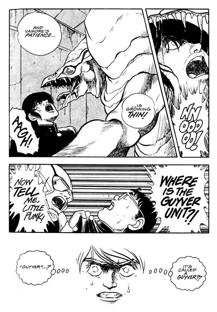 Guyver Chapter 2 page 23 - Chapter 2 : Mysterious!