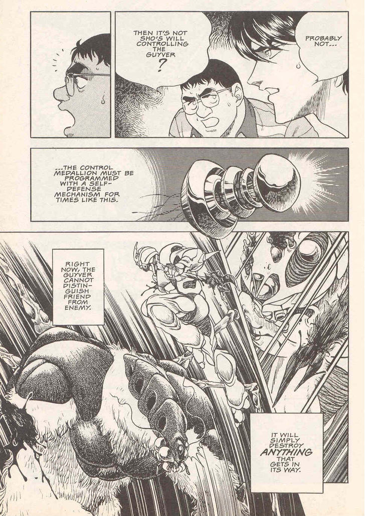 Guyver Chapter 20 page 28 - Chapter 20 : Destroyed!