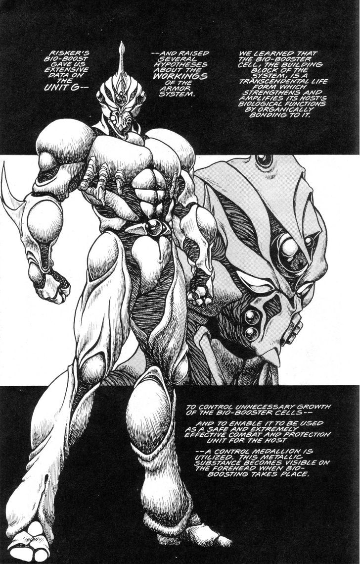 Guyver Chapter 35 page 13 - Chapter 35 : Debriefed!