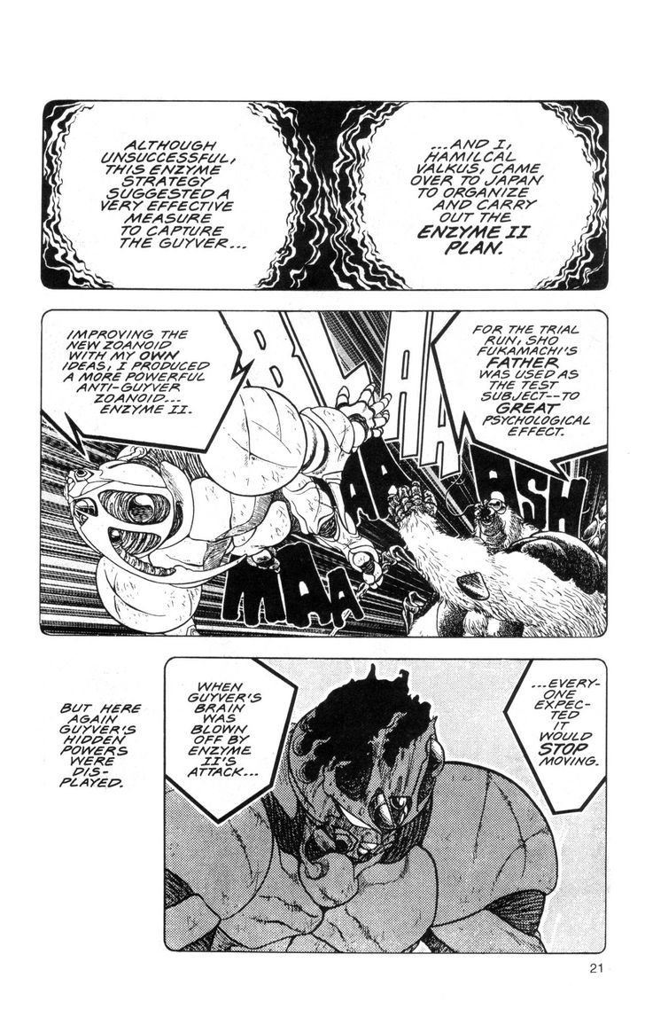 Guyver Chapter 35 page 18 - Chapter 35 : Debriefed!