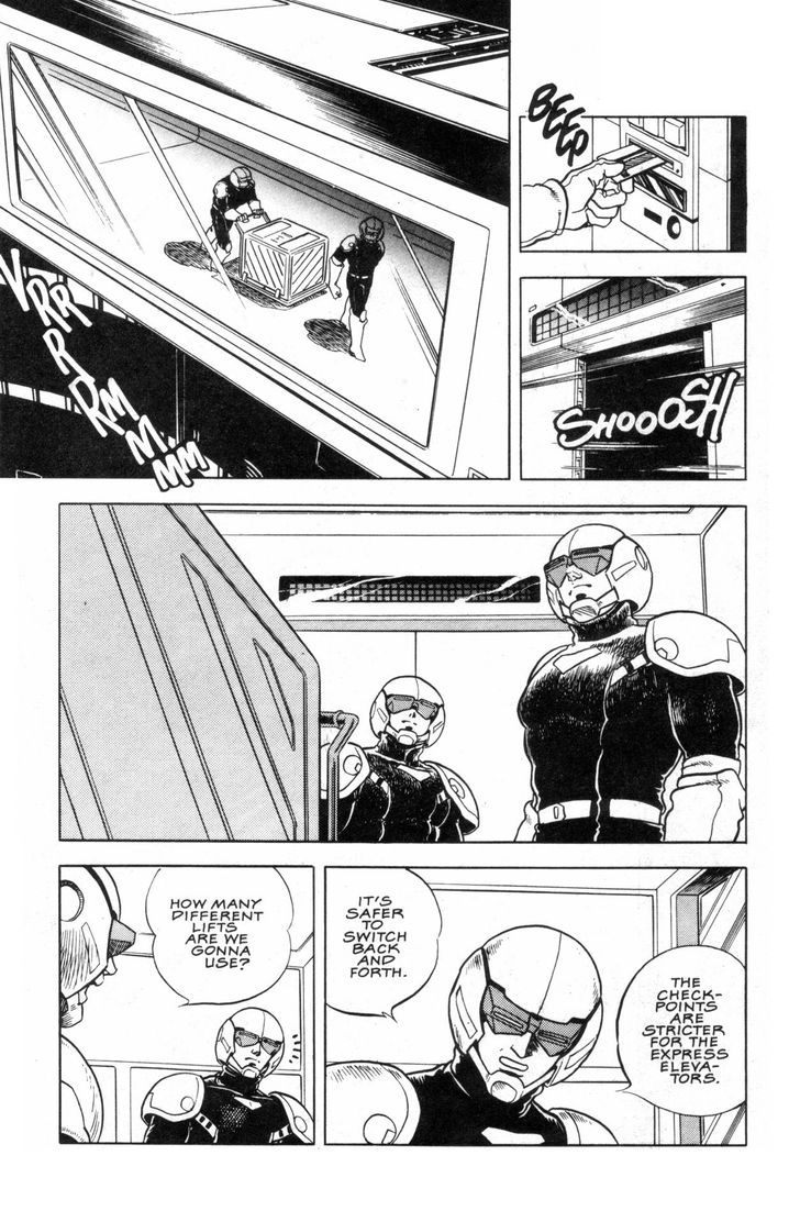 Guyver Chapter 35 page 28 - Chapter 35 : Debriefed!