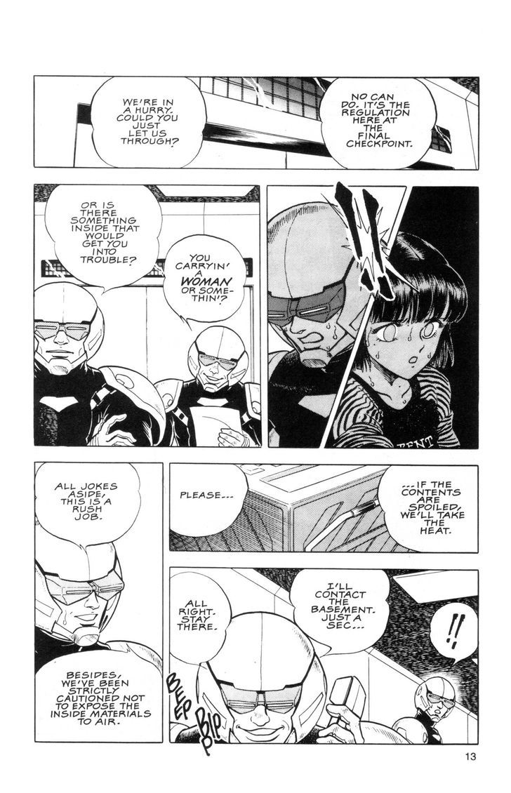 Guyver Chapter 35 page 33 - Chapter 35 : Debriefed!