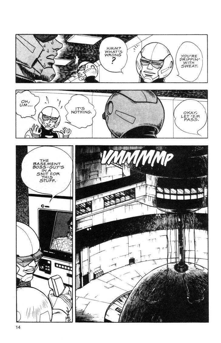 Guyver Chapter 35 page 34 - Chapter 35 : Debriefed!