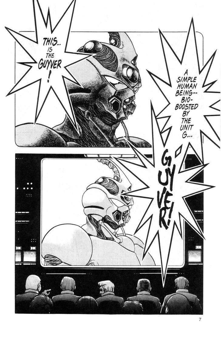 Guyver Chapter 35 page 5 - Chapter 35 : Debriefed!