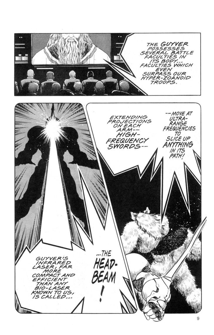 Guyver Chapter 35 page 7 - Chapter 35 : Debriefed!