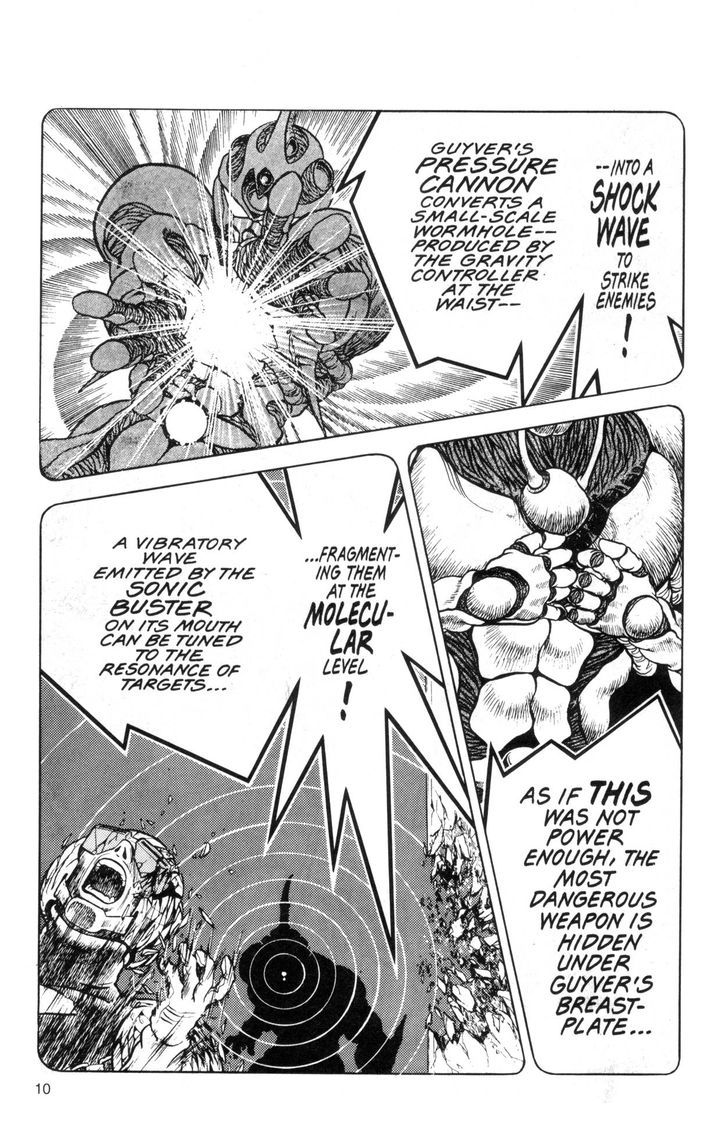 Guyver Chapter 35 page 8 - Chapter 35 : Debriefed!