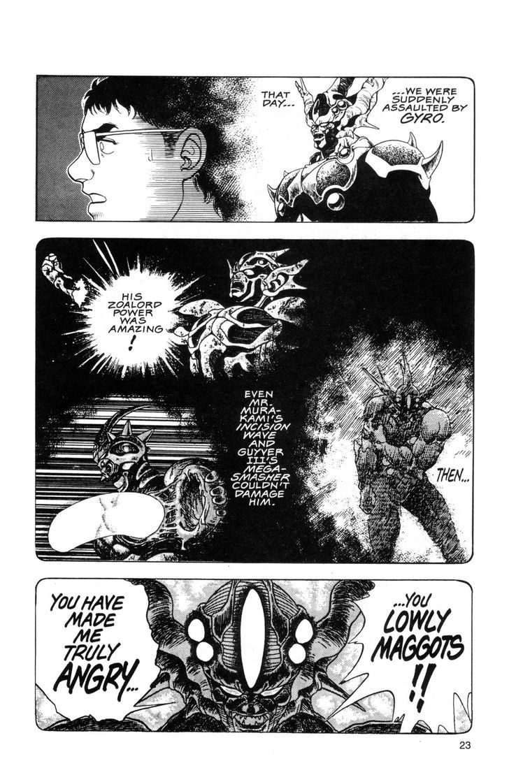 Guyver Chapter 36 page 3 - Chapter 36 : Resurrected!
