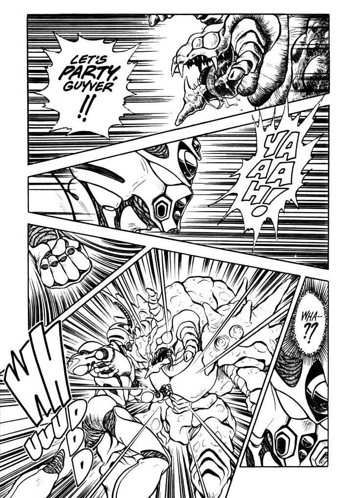 Guyver Chapter 4 page 18 - Chapter 4 : Volatile!