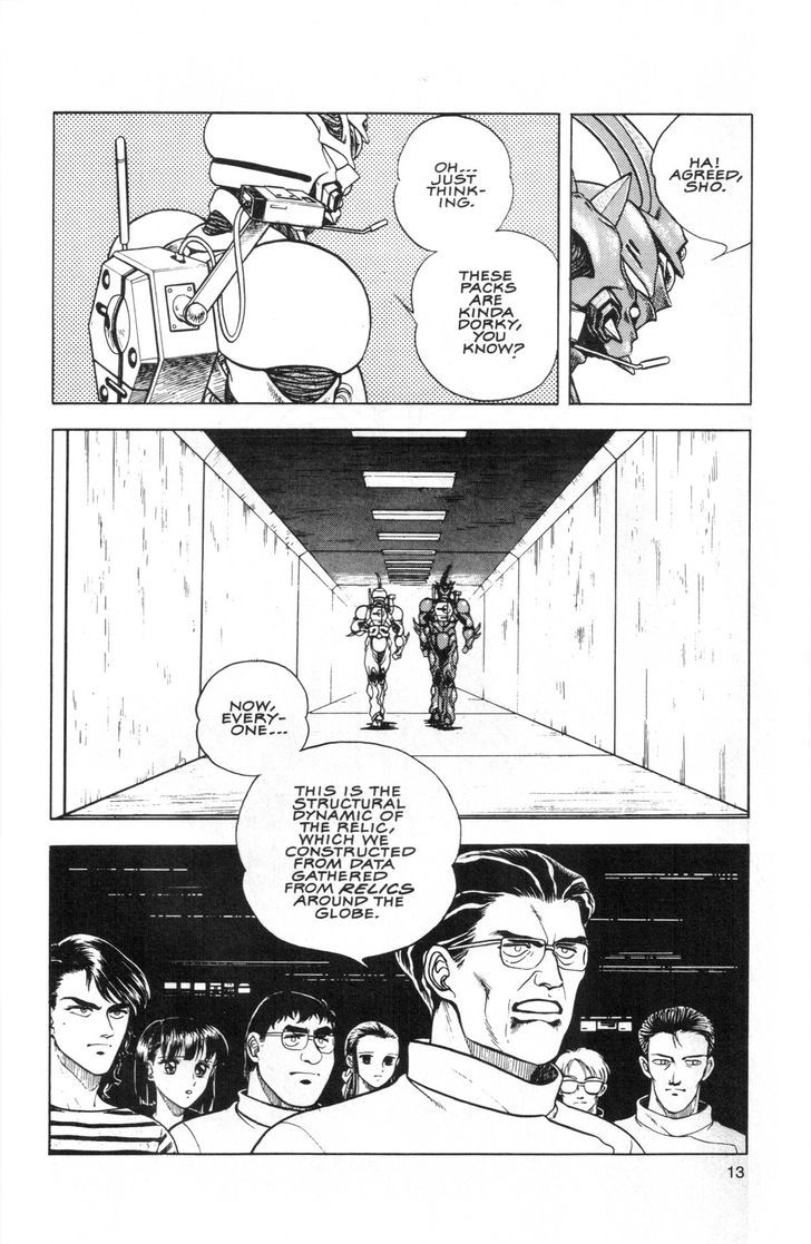 Guyver Chapter 41 page 12 - Chapter 41 : Dashed!