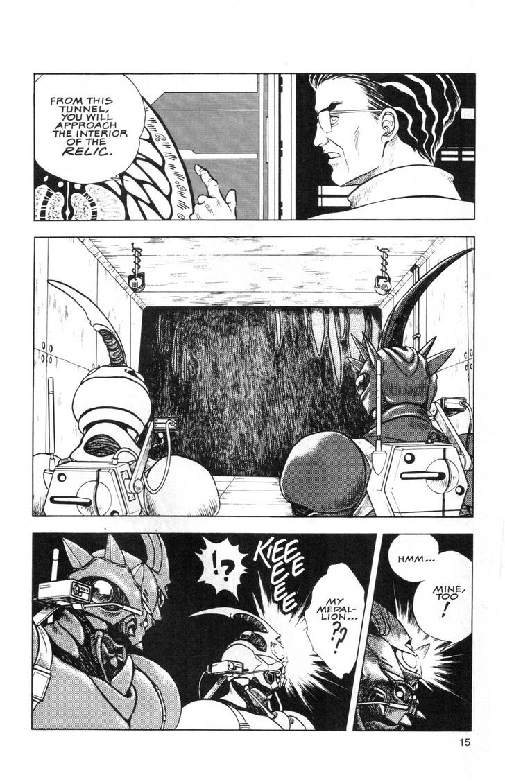 Guyver Chapter 41 page 14 - Chapter 41 : Dashed!