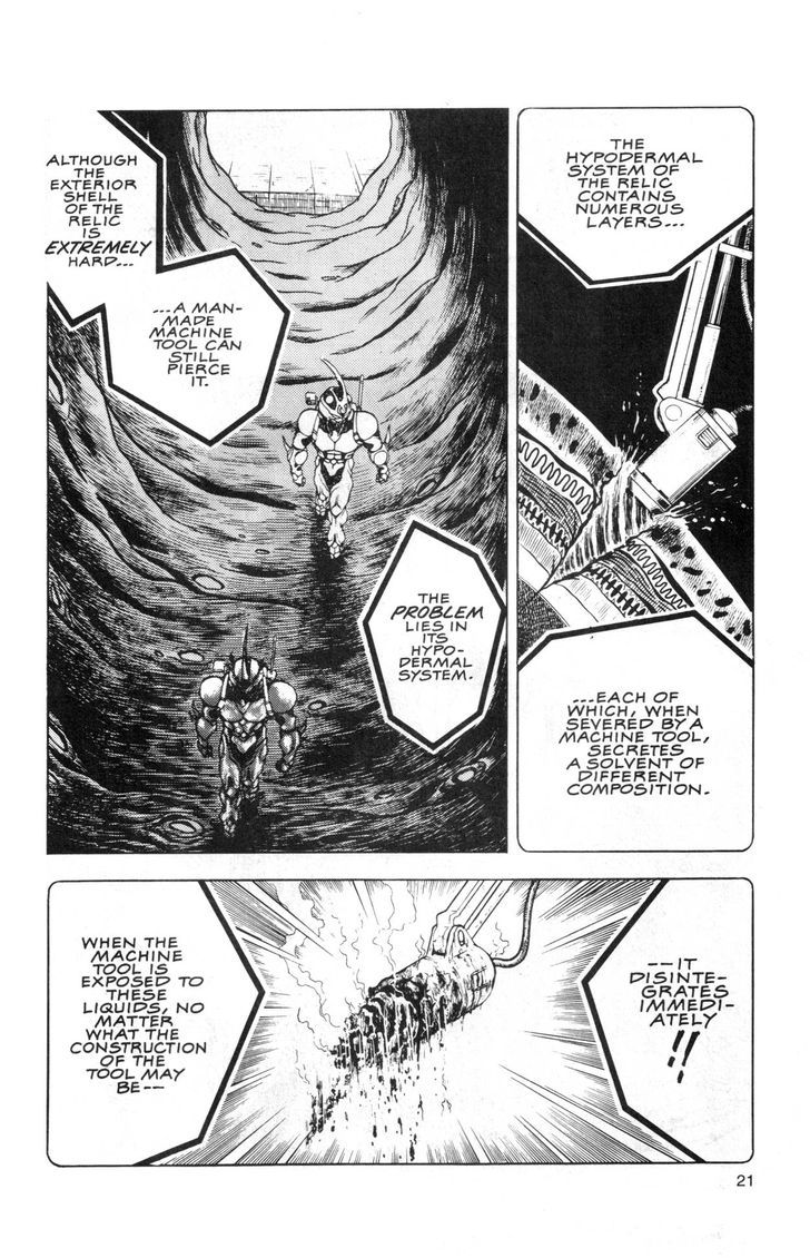 Guyver Chapter 41 page 19 - Chapter 41 : Dashed!