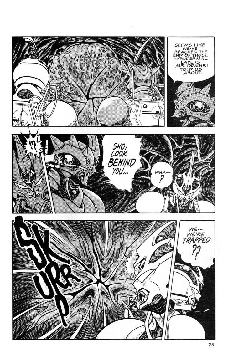 Guyver Chapter 41 page 23 - Chapter 41 : Dashed!