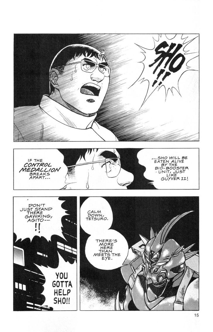 Guyver Chapter 43 page 12 - Chapter 43 : Control!