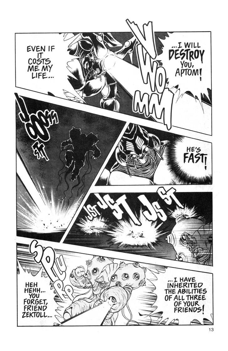 Guyver Chapter 45 page 13 - Chapter 45 : Assimilated!
