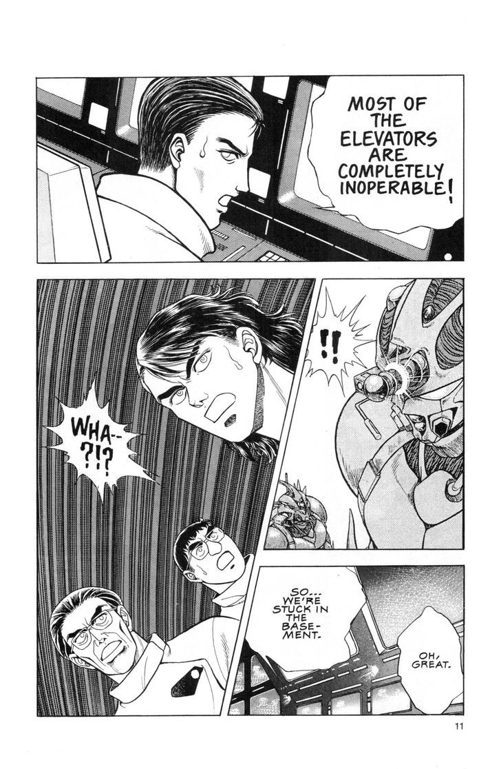 Guyver Chapter 46 page 9 - Chapter 46 : Devastated!