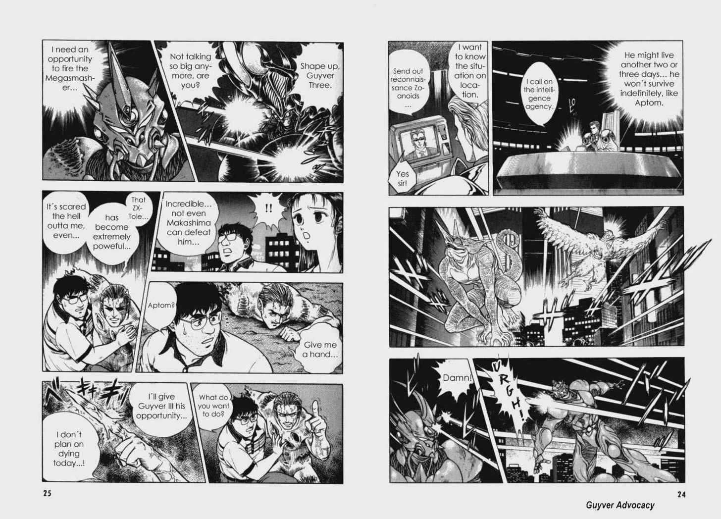 Guyver Chapter 59 page 12 - Chapter 59