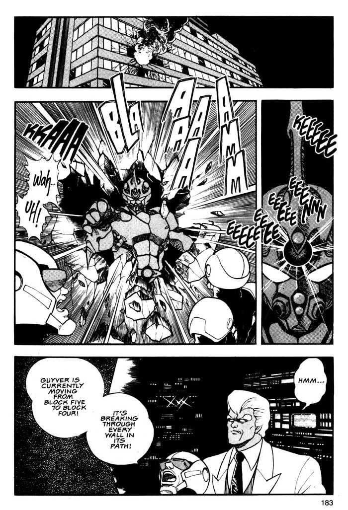 Guyver Chapter 6 page 19 - Chapter 6 : Destructive!