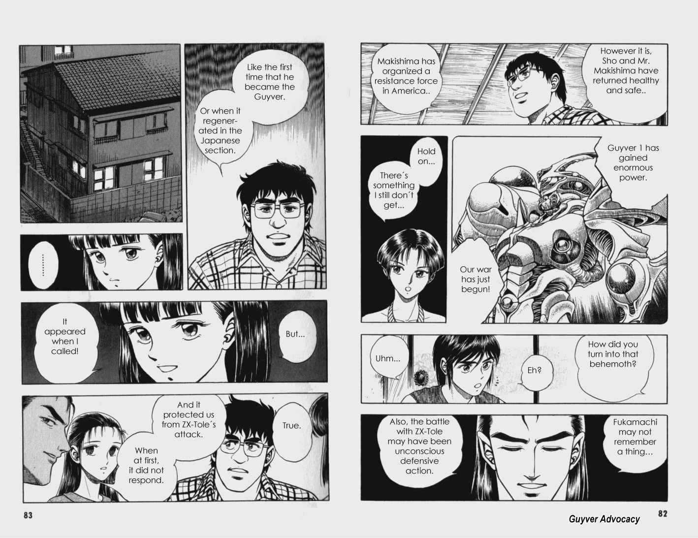 Guyver Chapter 60 page 14 - Chapter 60