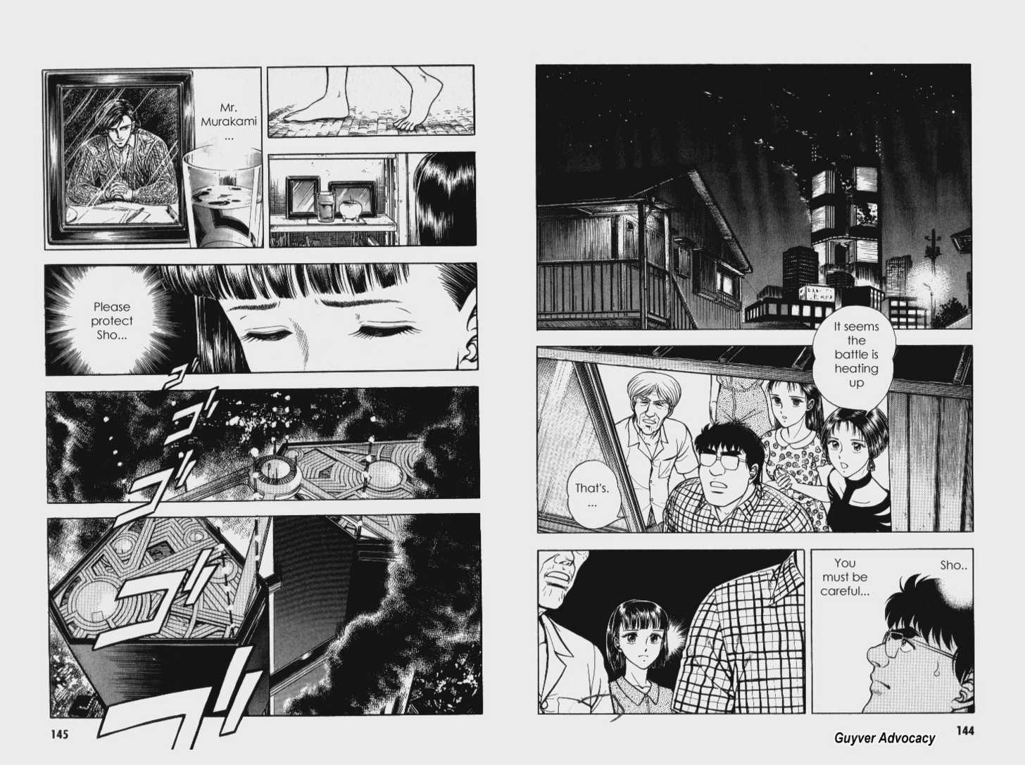 Guyver Chapter 62 page 3 - Chapter 62 : Reunion... and Finally, the Nightmarish Battle