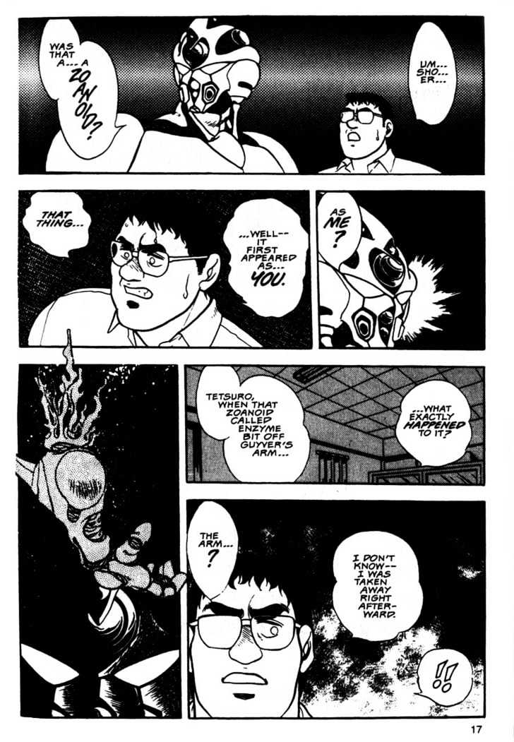 Guyver Chapter 7 page 18 - Chapter 7 : Revenge of Chronos