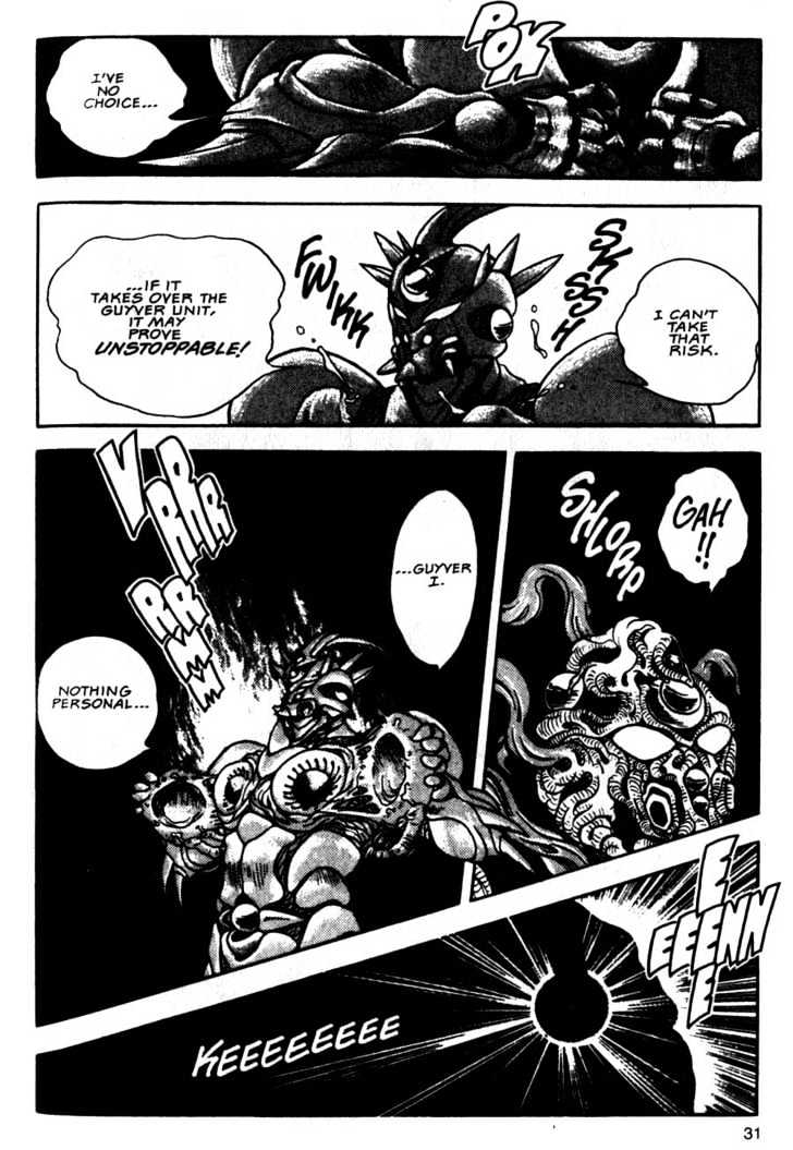 Guyver Chapter 7 page 32 - Chapter 7 : Revenge of Chronos