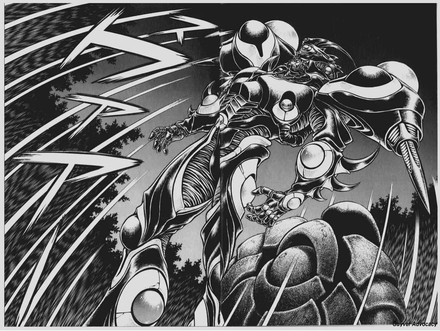 Guyver Chapter 73 page 3 - Chapter 73: Gigantic Dark