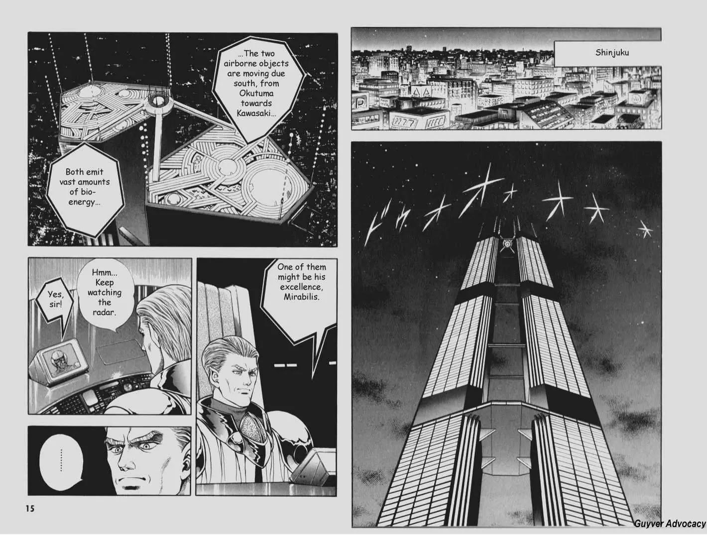 Guyver Chapter 73 page 6 - Chapter 73: Gigantic Dark