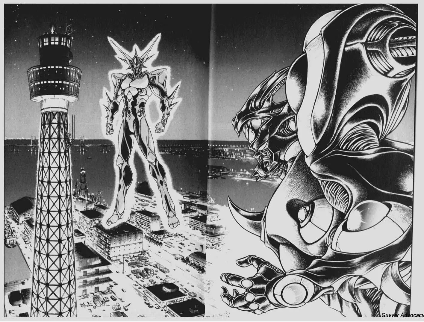Guyver Chapter 73 page 8 - Chapter 73: Gigantic Dark