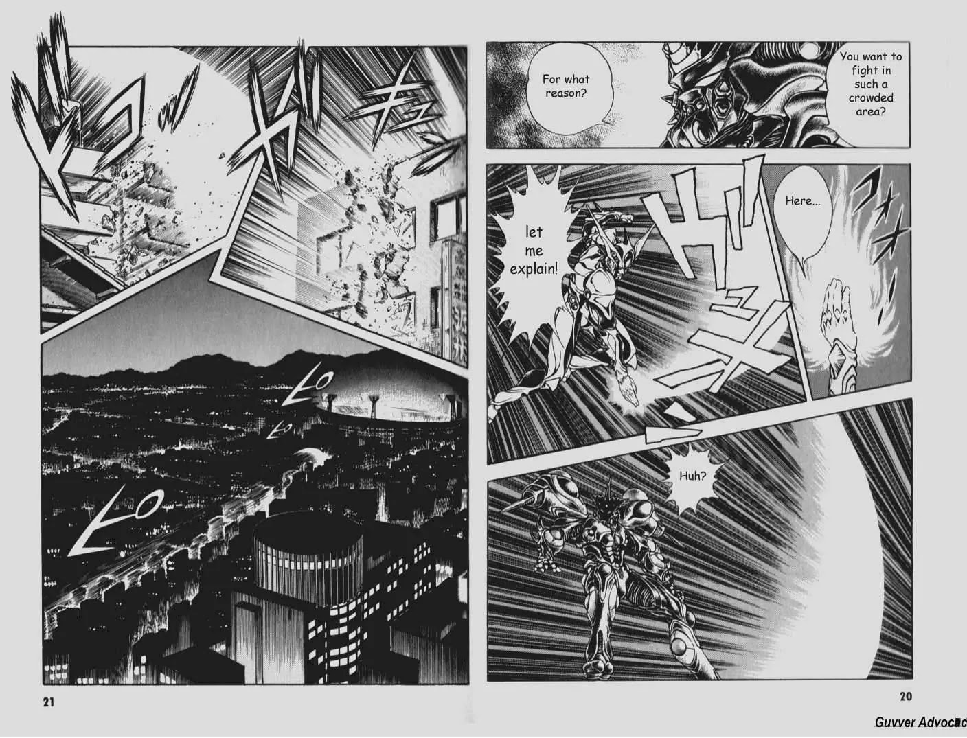 Guyver Chapter 73 page 9 - Chapter 73: Gigantic Dark