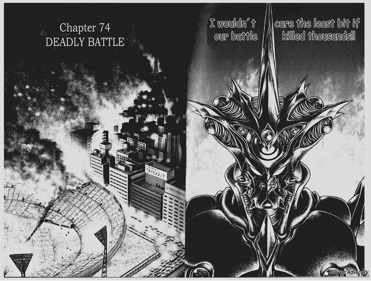 Guyver Chapter 74 page 1 - Chapter 74: Deadly Battle