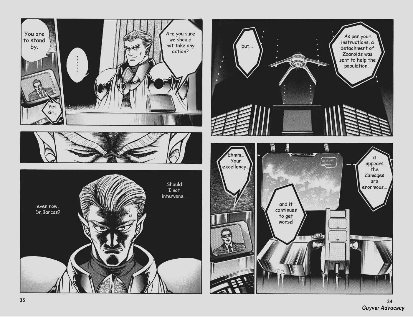 Guyver Chapter 74 page 4 - Chapter 74: Deadly Battle