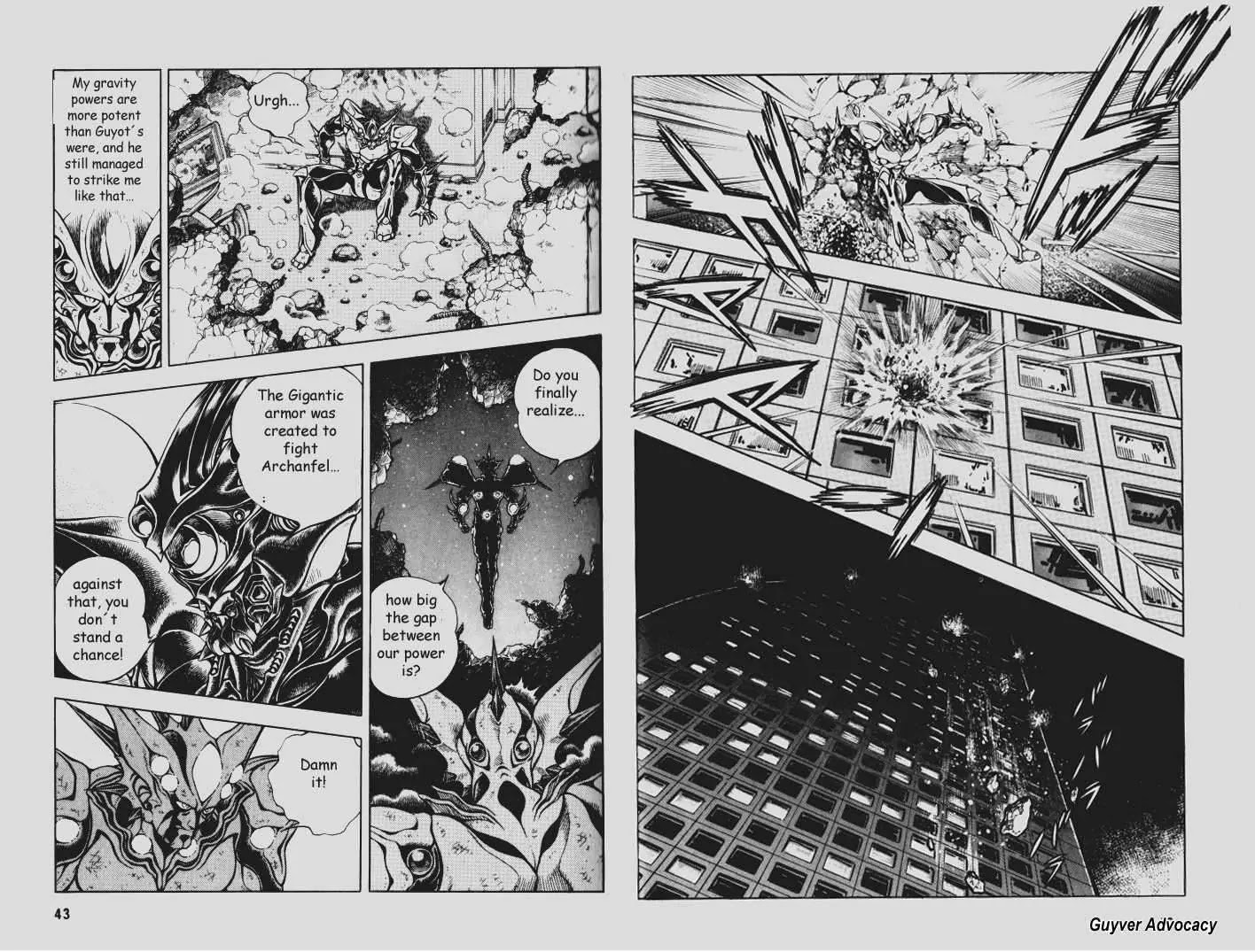 Guyver Chapter 74 page 8 - Chapter 74: Deadly Battle