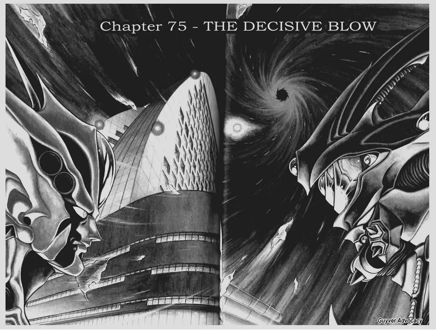 Guyver Chapter 75 page 1 - Chapter 75: The Decisive Blow