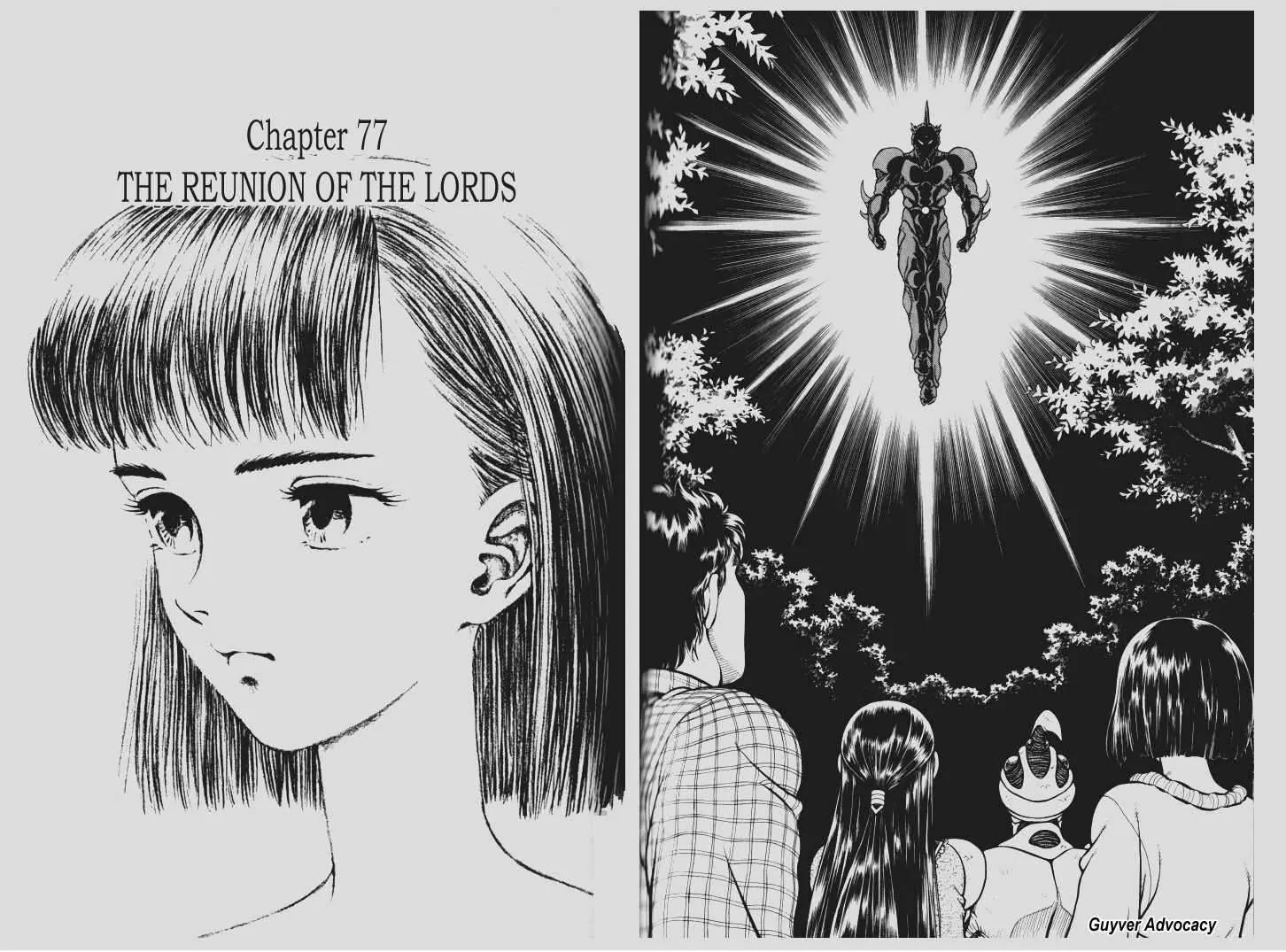 Guyver Chapter 77 page 1 - Chapter 77: The Reunion of the Lords